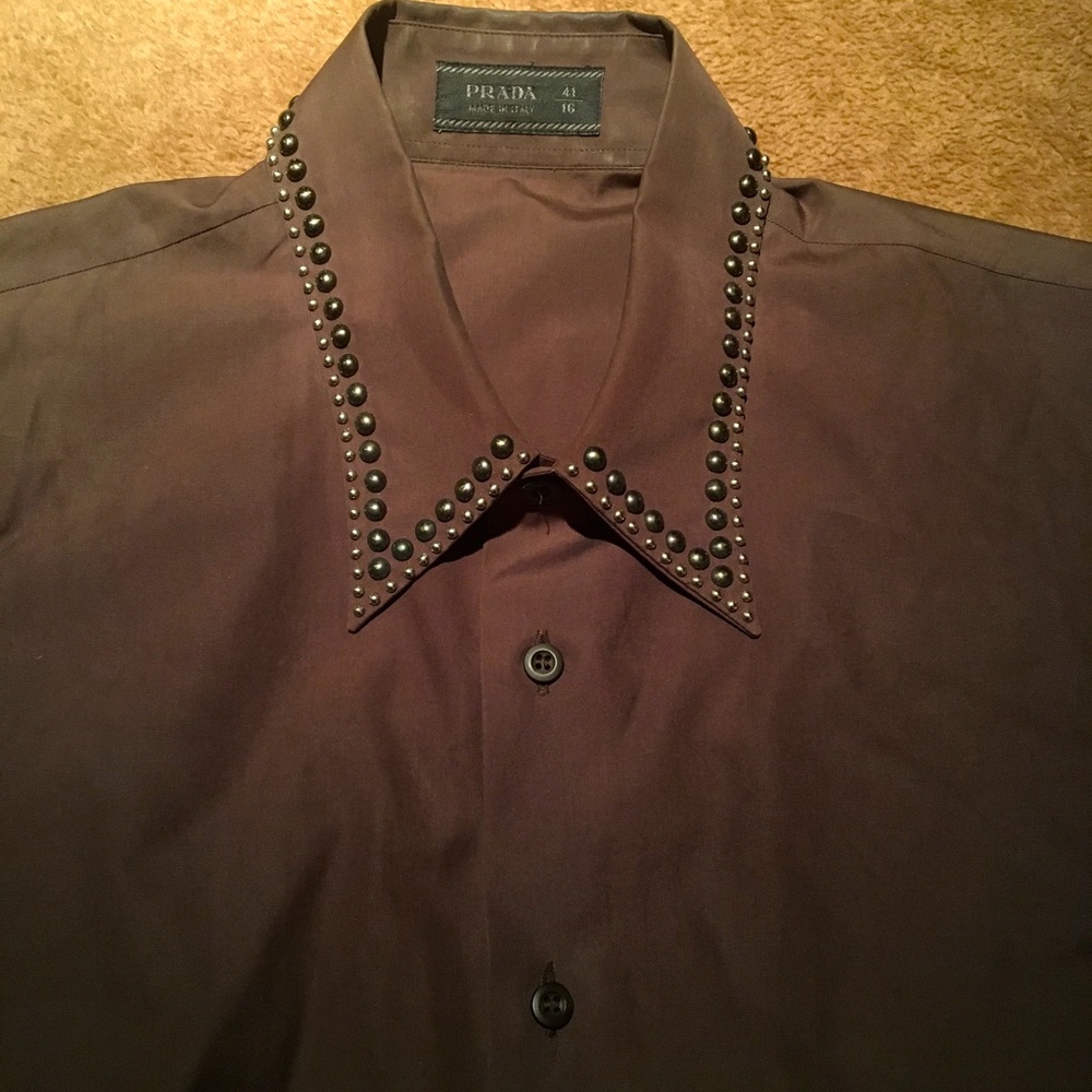 Signature design from the Prada collection; purchased from Leone
